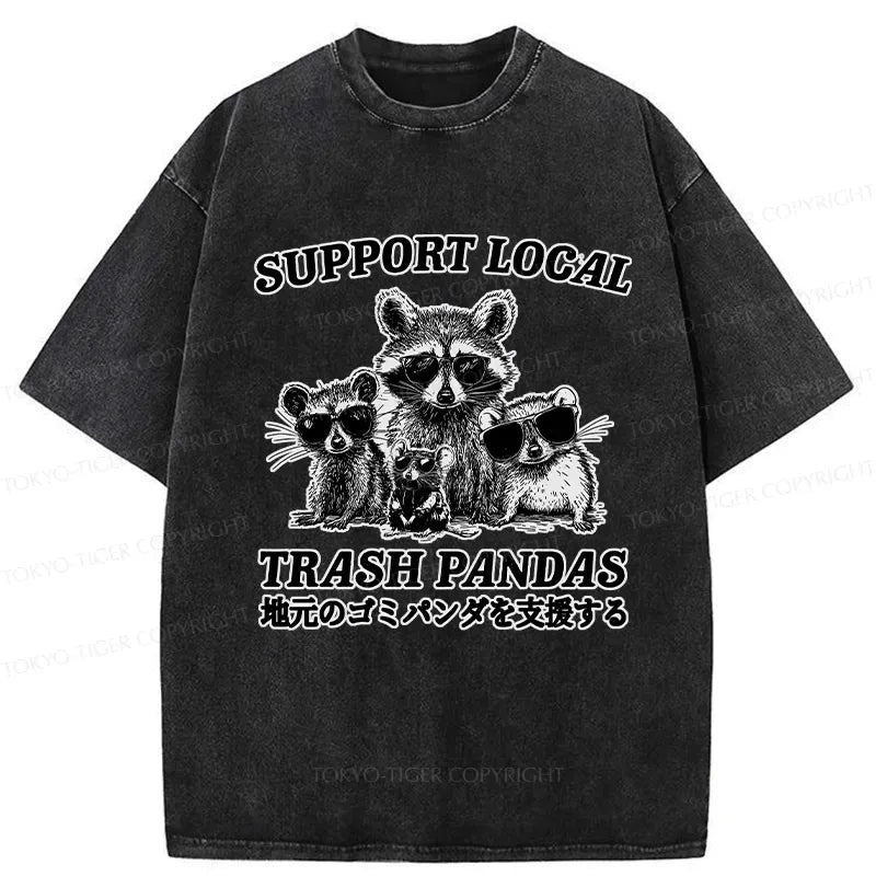Funny Washed T-Shirt for Daily Wear