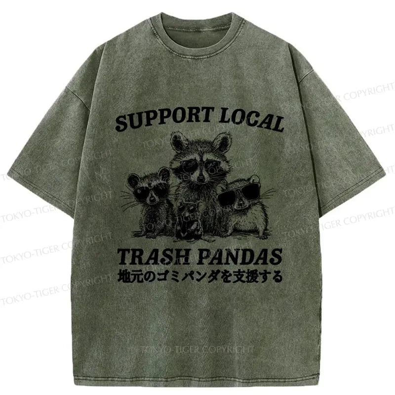 Funny Washed T-Shirt for Daily Wear
