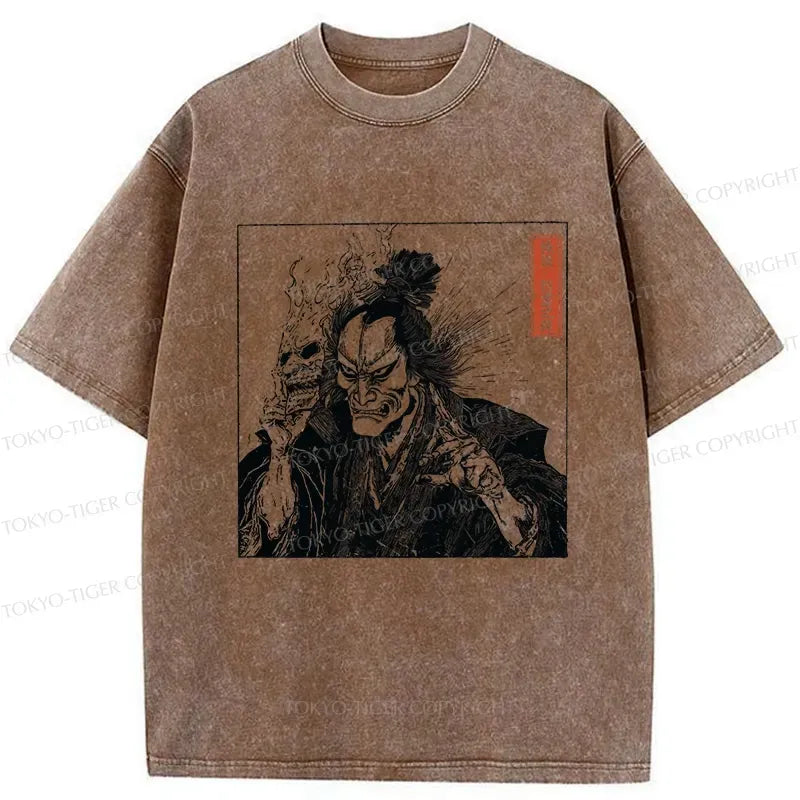 Washed Vintage Samurai T-Shirt