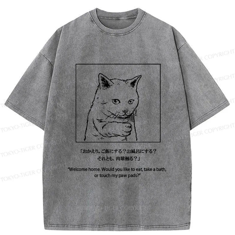 Unisex Touch My Paw Pads Tee with Free Shipping