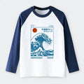Hokkaido Wave Long Sleeve Unisex for Weekend