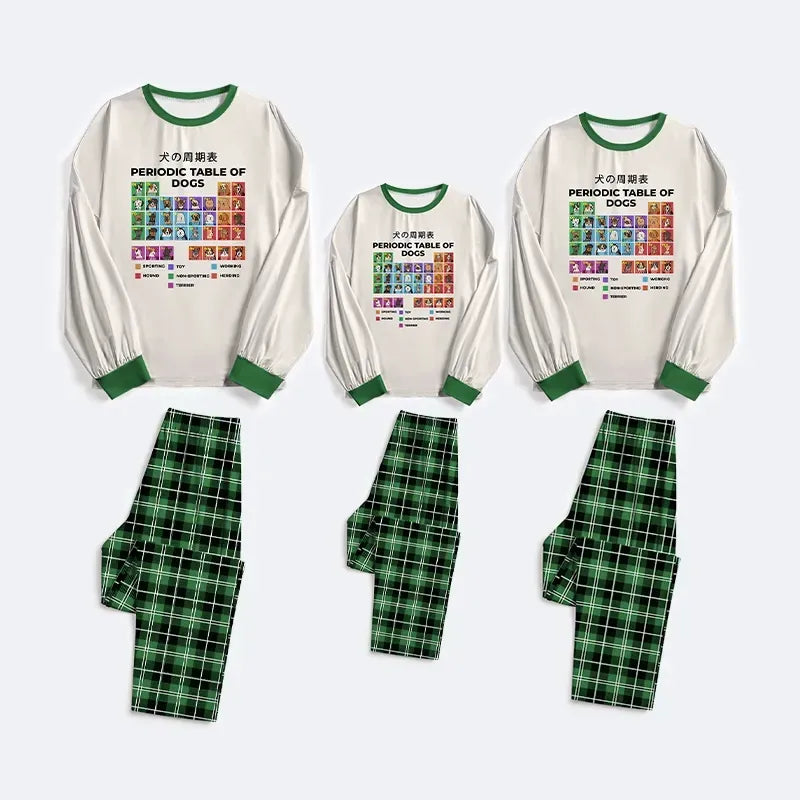 japanese dog pajama set for family on sale