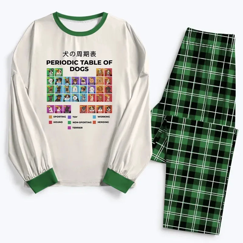 kyoto lion dog pajama set for adults