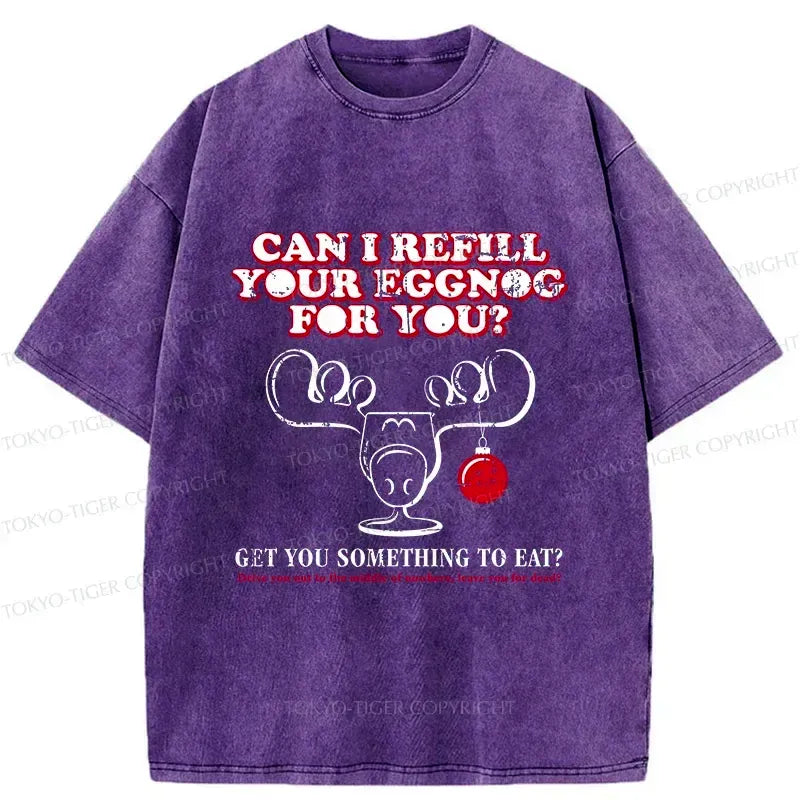 Funny Christmas Jokes Washed T-Shirt