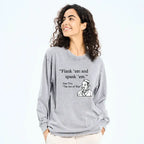 Funny Japanese Washed Long Sleeve T-Shirt