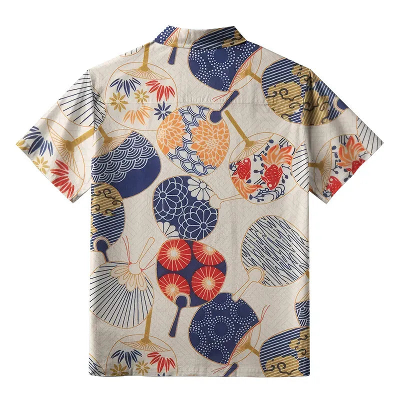 Kyoto-Lion Unisex Hawaiian Shirt Free Shipping