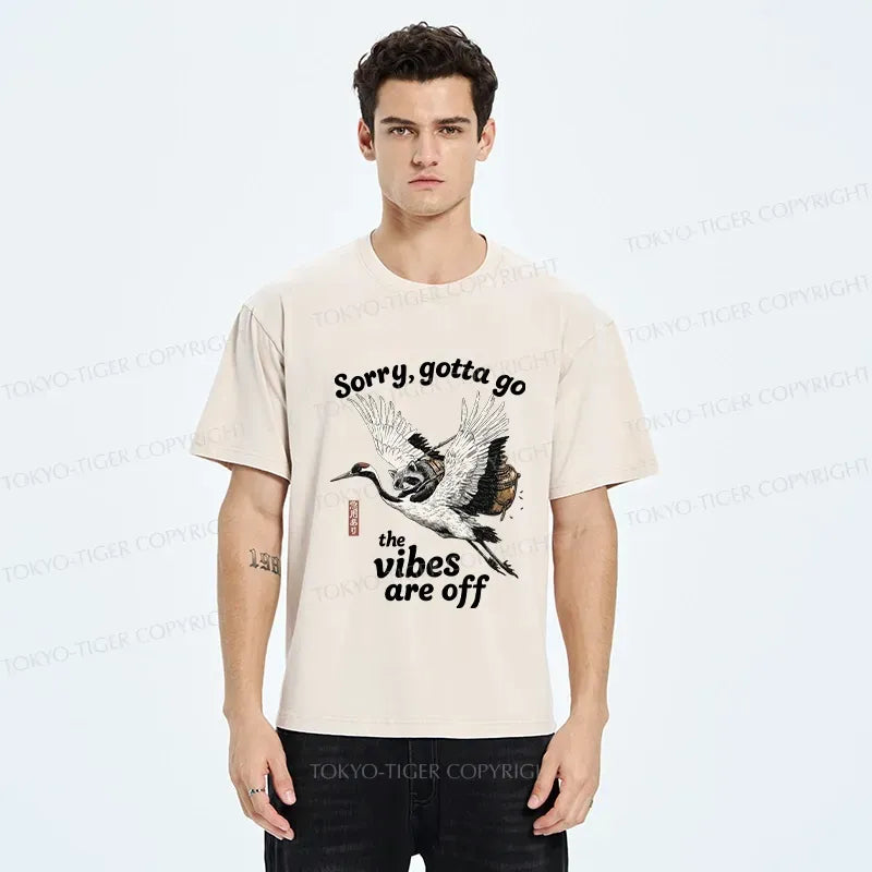 Vintage Japanese Crane T-Shirt Gift Idea