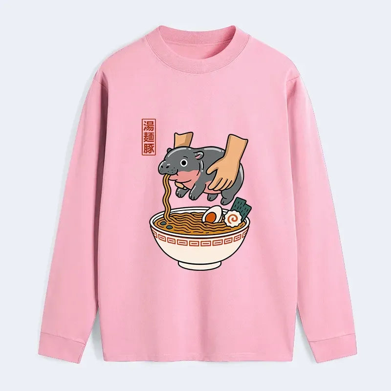 Japanese Retro Long Sleeve T-Shirt