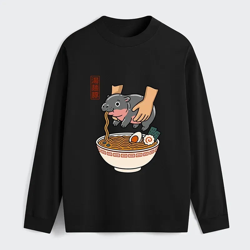 Japanese Retro Long Sleeve T-Shirt