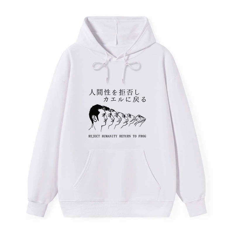 Classic Japanese Frog Hoodie for Daily Wear