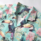 Unisex Aloha Shirt with Japanese Art