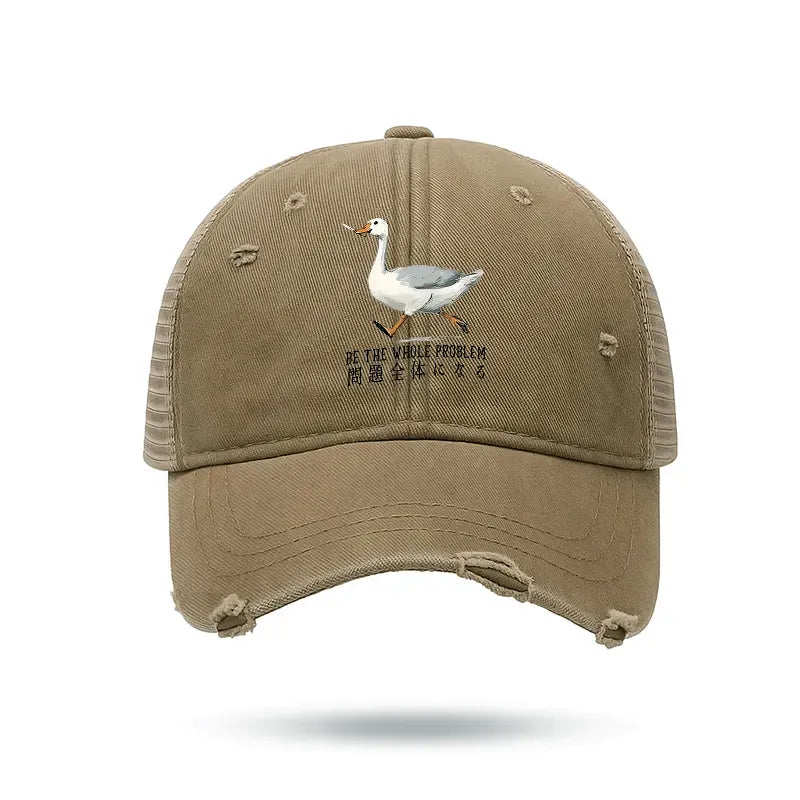 Kyoto lion trucker cap for streetwear