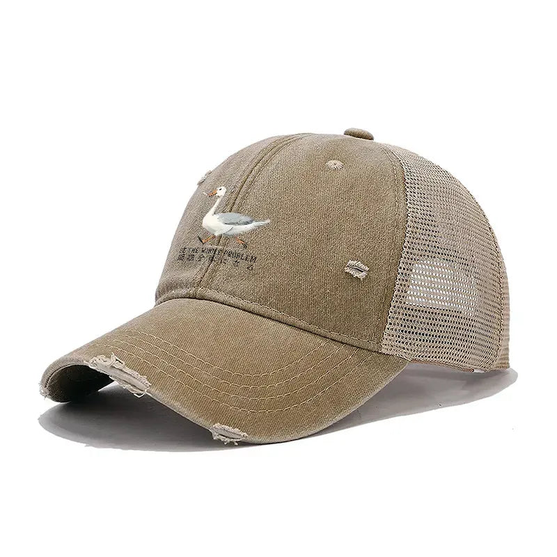 Kyoto lion trucker cap for streetwear