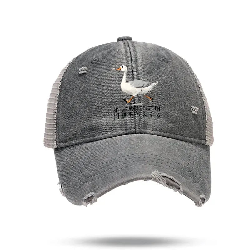 Vintage unisex adjustable trucker cap