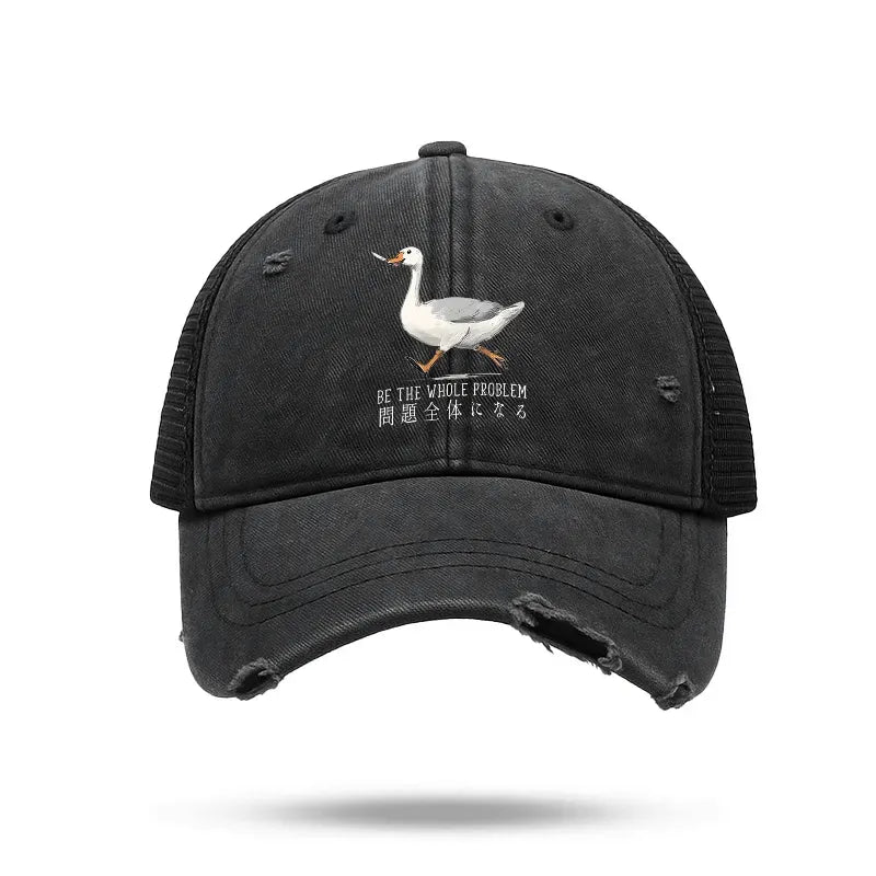Kyoto lion trucker cap for streetwear