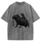 Funny Capybara T-Shirt Gift Idea for Her