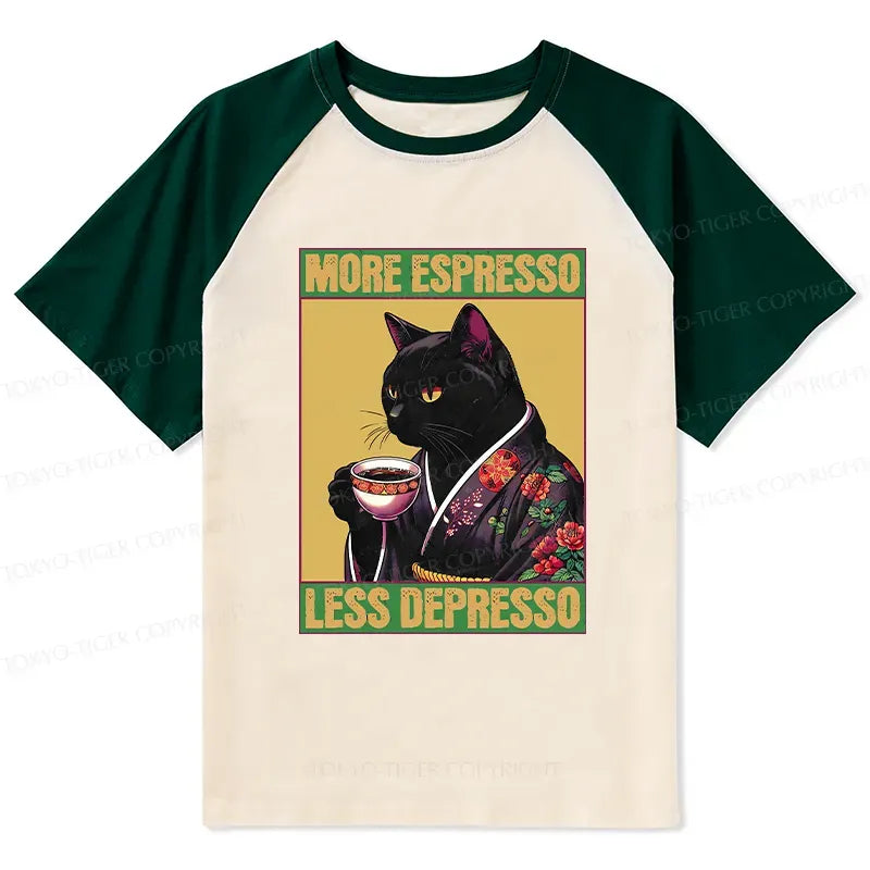Ukiyo-e Lion Raglan Tee on Sale
