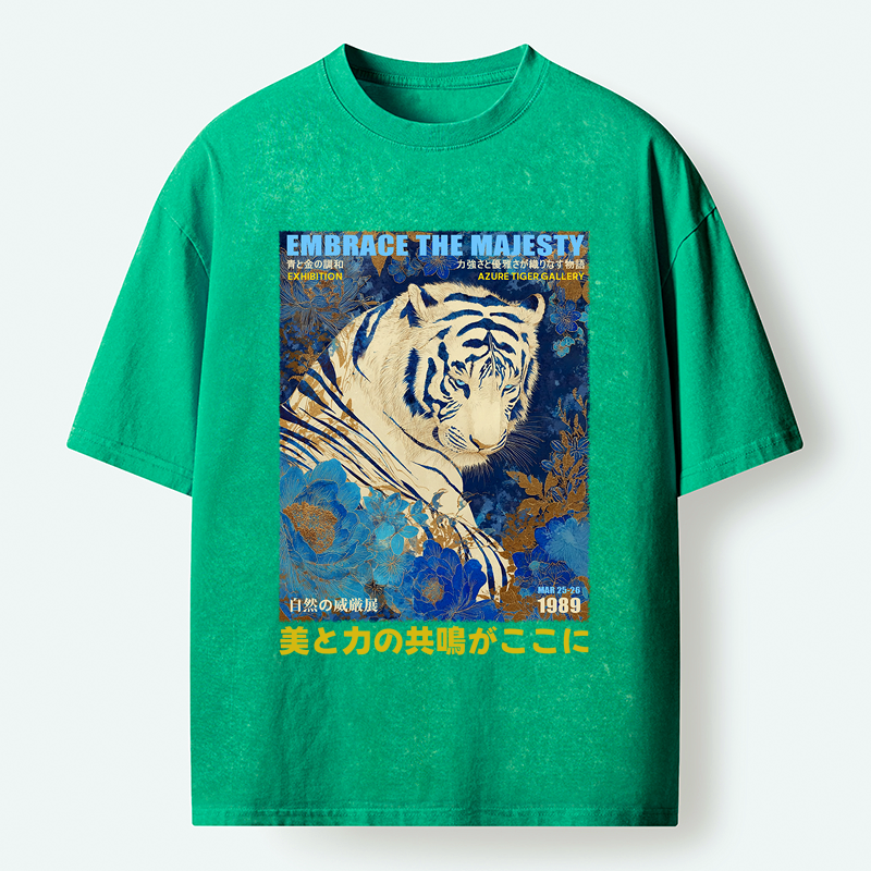 Vintage Japanese Tiger T-Shirt for Streetwear