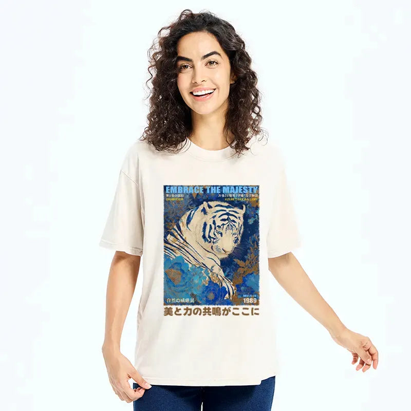 Comfortable Japanese Tiger T-Shirt for Daily Wear