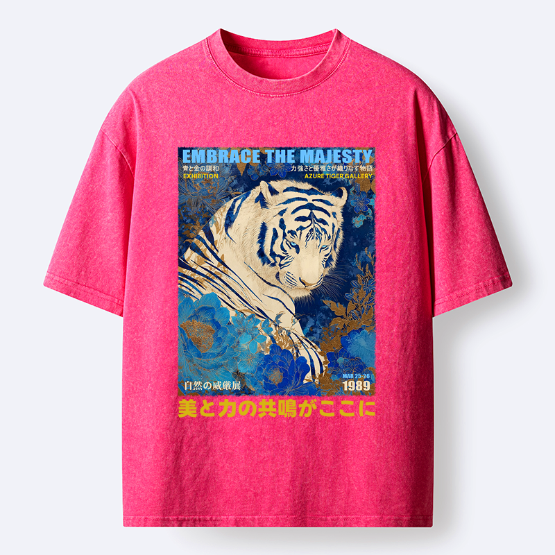 Japanese Tiger Washed T-Shirt