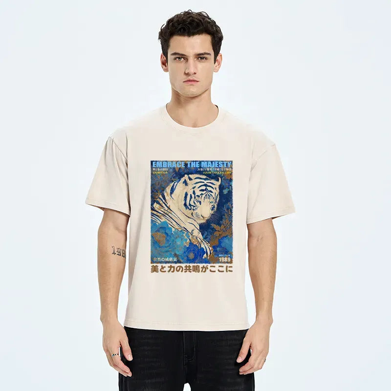 Comfortable Japanese Tiger T-Shirt for Daily Wear