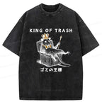 Kyoto-Lion King Of Trash Washed T-Shirt