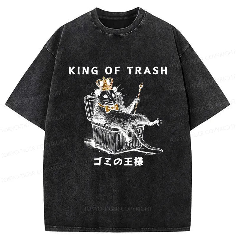 Kyoto-Lion King Of Trash Washed T-Shirt