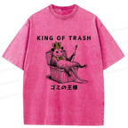 Kyoto-Lion King Of Trash Washed T-Shirt