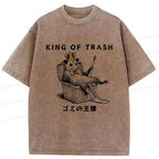 Kyoto-Lion King Of Trash Washed T-Shirt