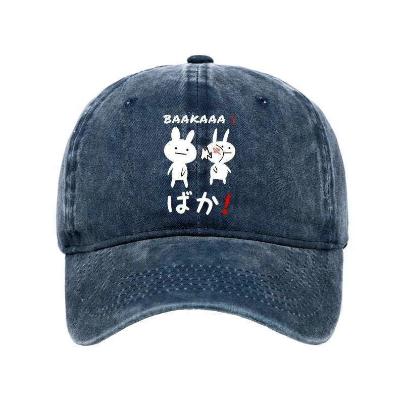 best seller japanese anime washed cap