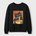 Kyoto Lion waffle sweatshirt for daily wear