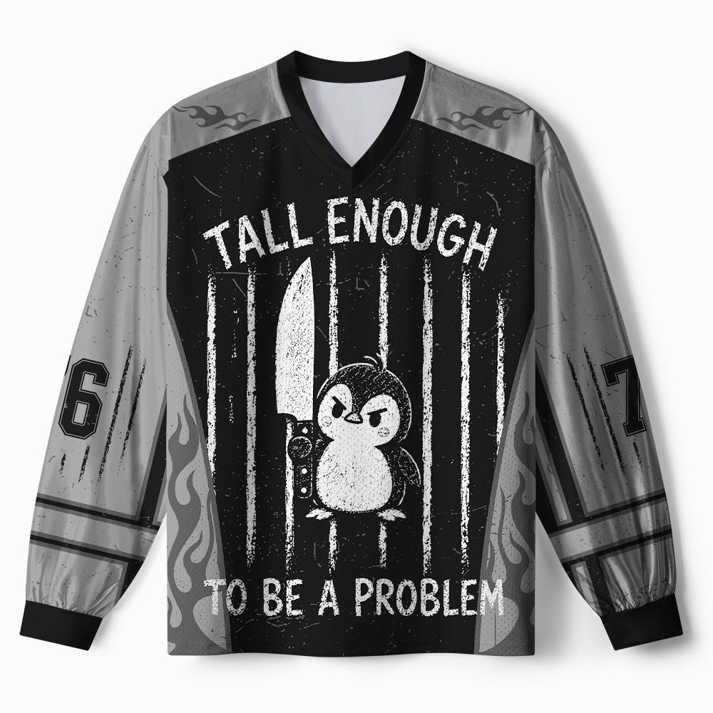 Kyoto-Lion Strong Tall Mindset Paneled Long Sleeve Jersey