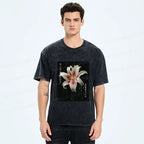 Unisex Cotton T-Shirt with Japanese Artwork
