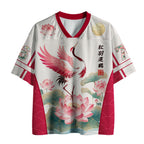 Kyoto-Lion Lotus Red Crane Tiger Jersey