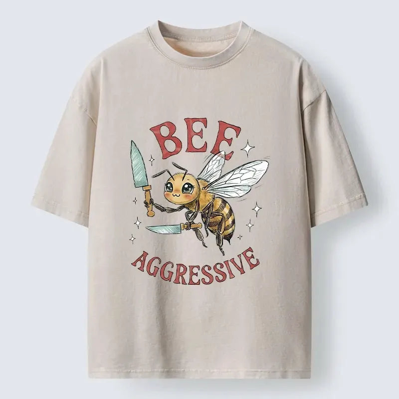 Japanese Vintage Washed T-Shirt for Streetwear