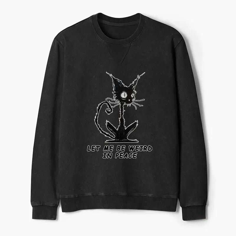 Strange Cat Sweatshirt for Anime Convention