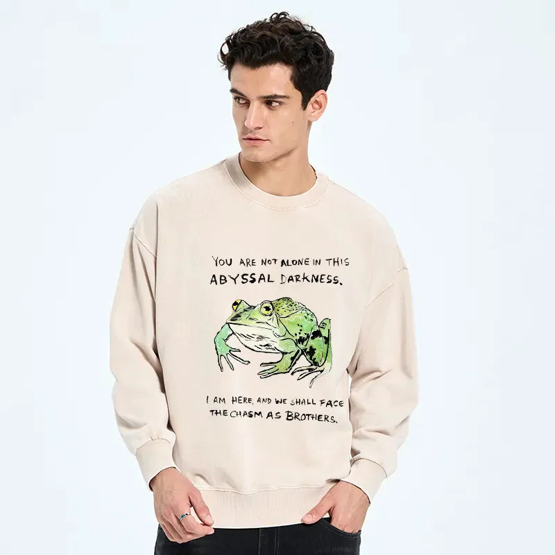 support frog friends sweatshirt on sale