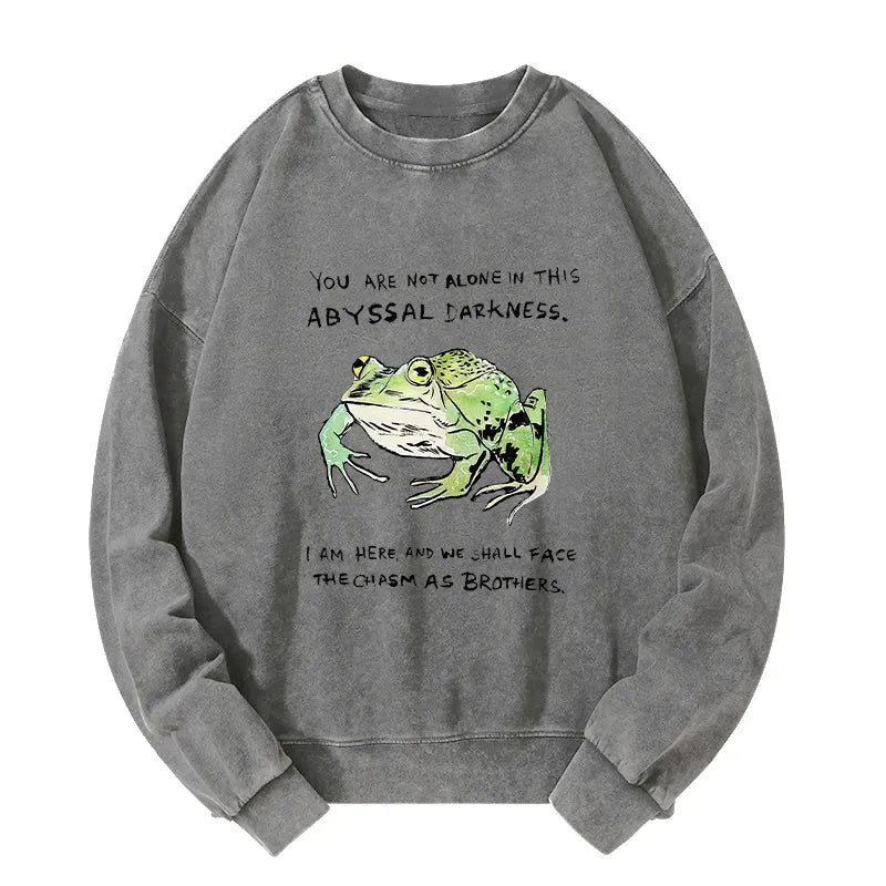 support frog friends sweatshirt on sale