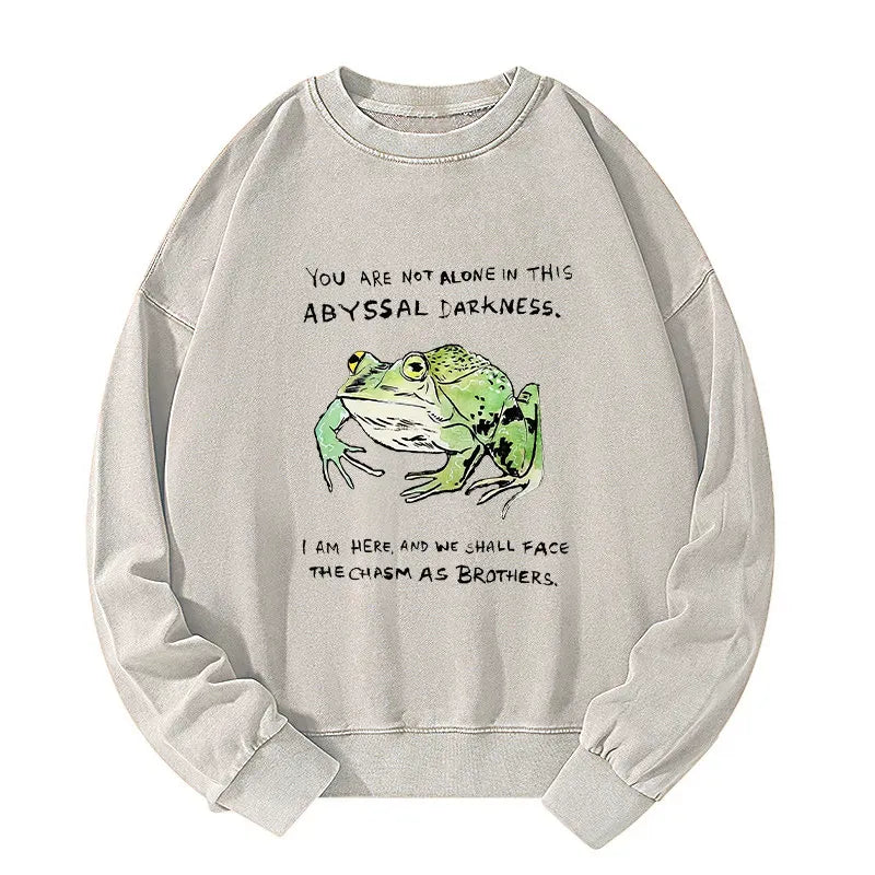 support frog friends sweatshirt on sale