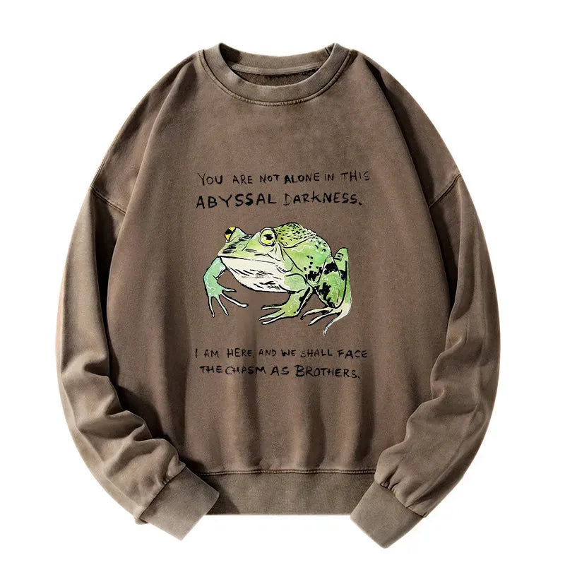 support frog friends sweatshirt on sale