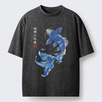 Vintage Washed Koi Tee for Vacation