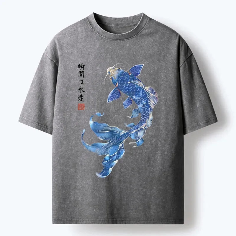 Japanese Koi Fish Art T-Shirt