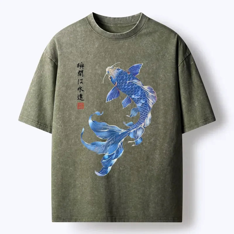 Japanese Koi Fish Art T-Shirt