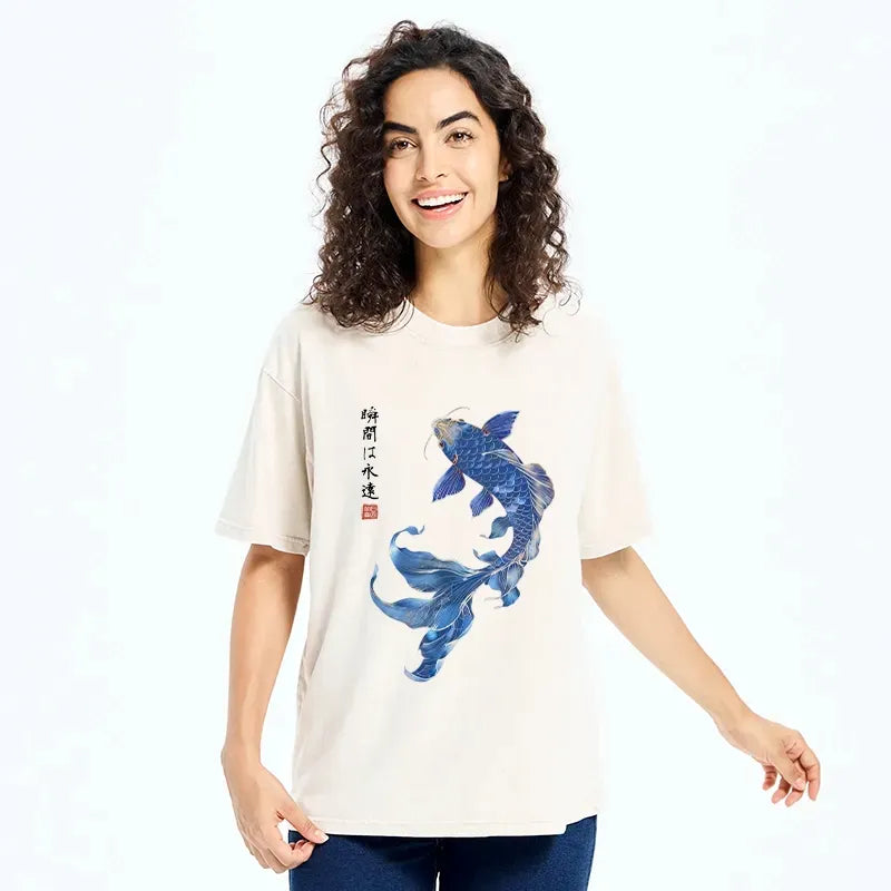 Japanese Koi Fish Art T-Shirt