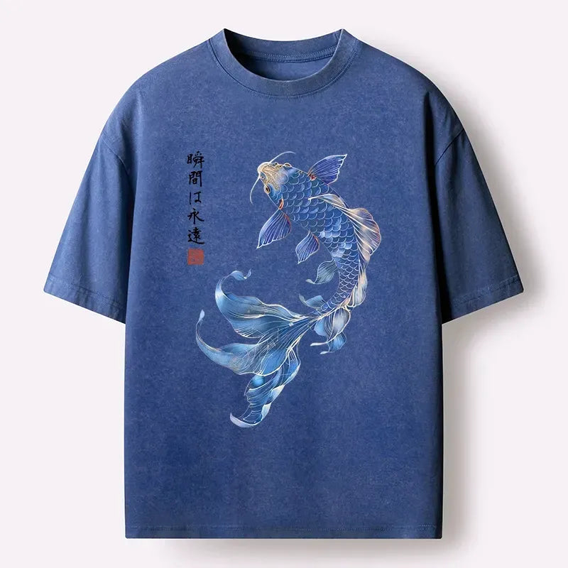 Japanese Koi Fish Art T-Shirt