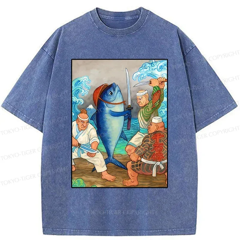 Vintage Ukiyo-e T-Shirt for Street Style