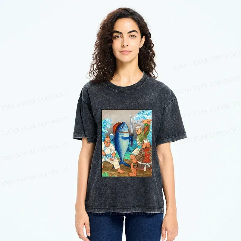 Japanese Wash T-Shirt for Daily Wear