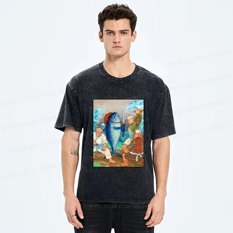 Japanese Wash T-Shirt for Daily Wear