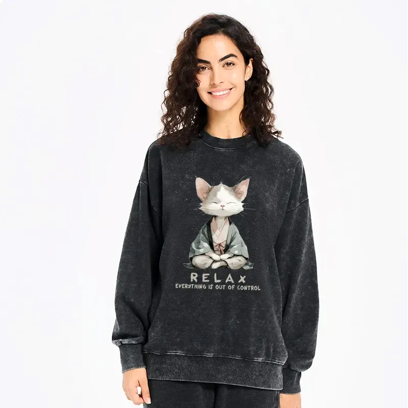 Kyoto Cat Sweatshirt Holiday Gift Idea