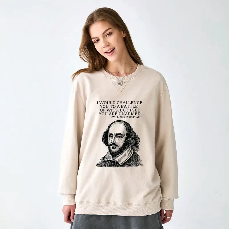 Washed Terry Sweatshirt Gift for Him